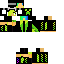 Green disco girl Skin 3