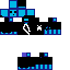 blue slime gamer Skin 5