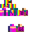 cute rainbow tiger girl! Skin 4