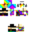 Rainbow Anime Girl Skin 9