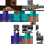 armadura de esqueleto (Steve) Skin 11
