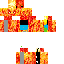 rainbow Lava man Skin 8