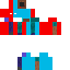 red and blue Skin 6