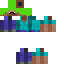 green hair steve Skin 10