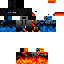 Fire vs Water Enderman Skin 8