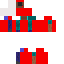 Red imposter Btw from among us Skin 0