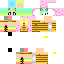 Cute bee gril Skin 1