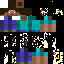 glitched steve Skin 1