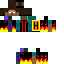 Blazing Herobrine Skin 11
