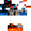 Fire vs Water Enderman Skin 0
