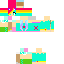 Rainbow  Princess Skin 1