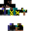 Black And  Gold Steve Skin 3