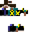 Black And  Gold Steve 2 Skin 4