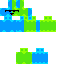 Summer Blue and Green Skin 1