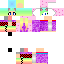 Cute Rainbow Girl Skin 1