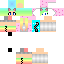 Cute Rainbow Cat Girl Skin 16