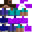 Purple Hoodie Steve Skin 3
