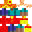 Flaming Steve Skin 10