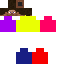 colorful Steve Skin 8