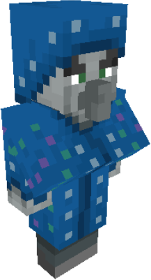 Ender Dragon converted to Player Skin Minecraft Skin