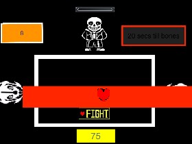 sans simulator 1 1 Project by Watery Nightshade