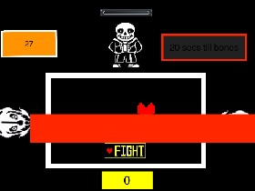sans simulator Project by TEMMIE