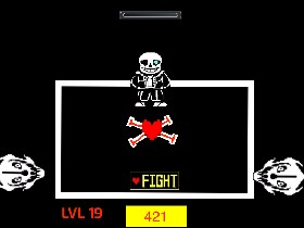 sans fight god mode Project by Eternal Smoke