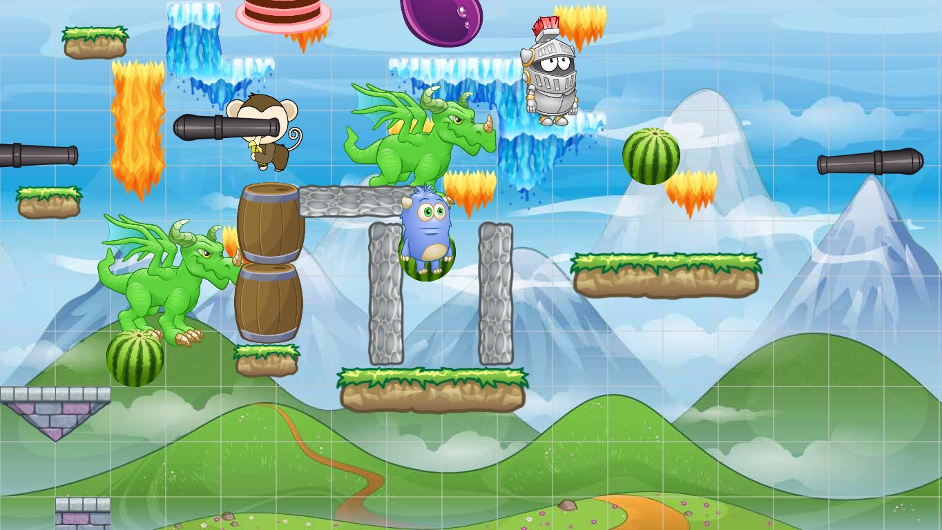 2Player Cannon Game Tynker