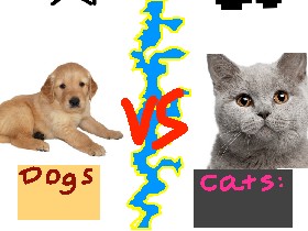 Dogs Vs Cats!!