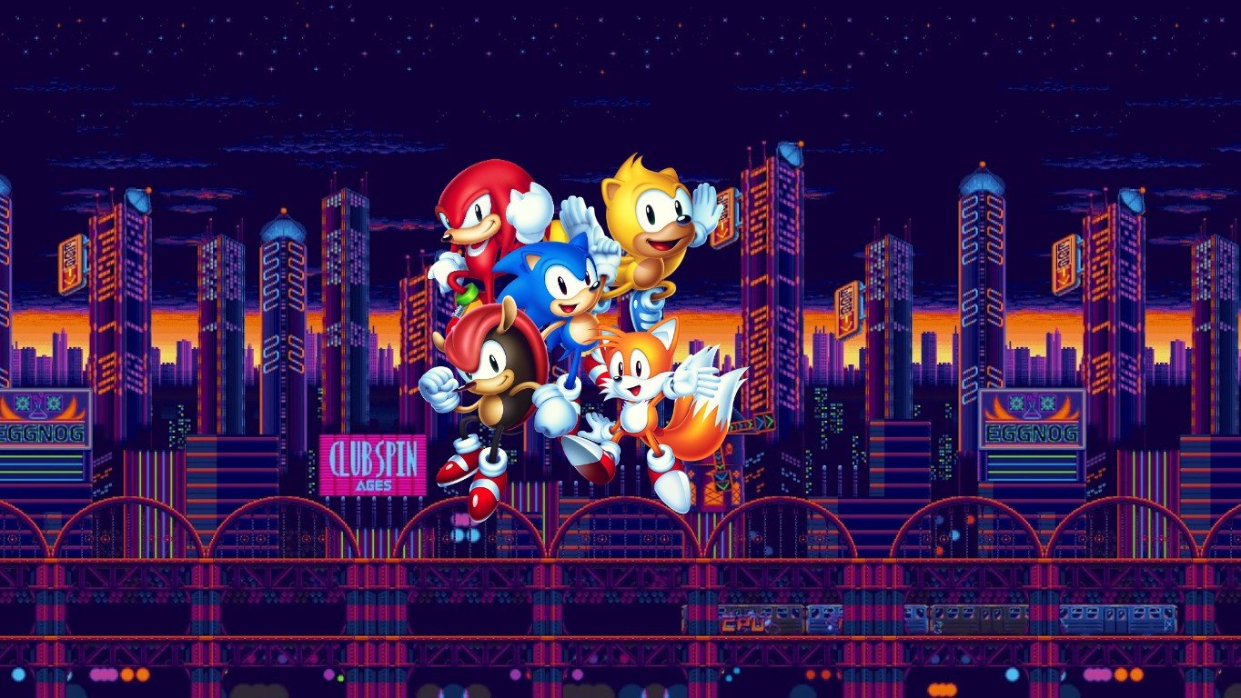 Sonic Mania Bounce