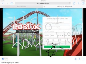 Roblox Sign Up Fail Tynker