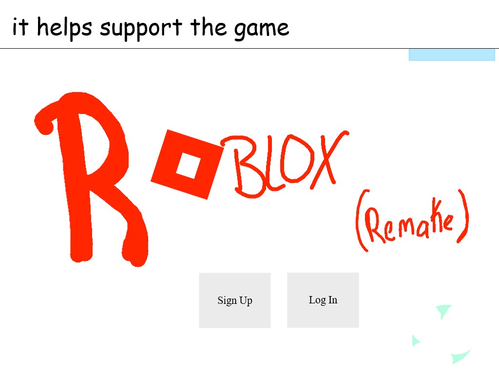 Roblox Remake Alpha Tynker - roblox sign in game roblox