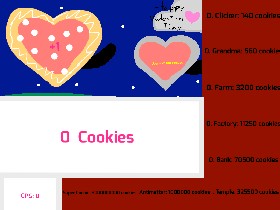 Valentines Cookie Clicker
