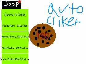 Cookie Clicker (Tynker Version) 1 with auto clicker hax Project by Windy  Yam