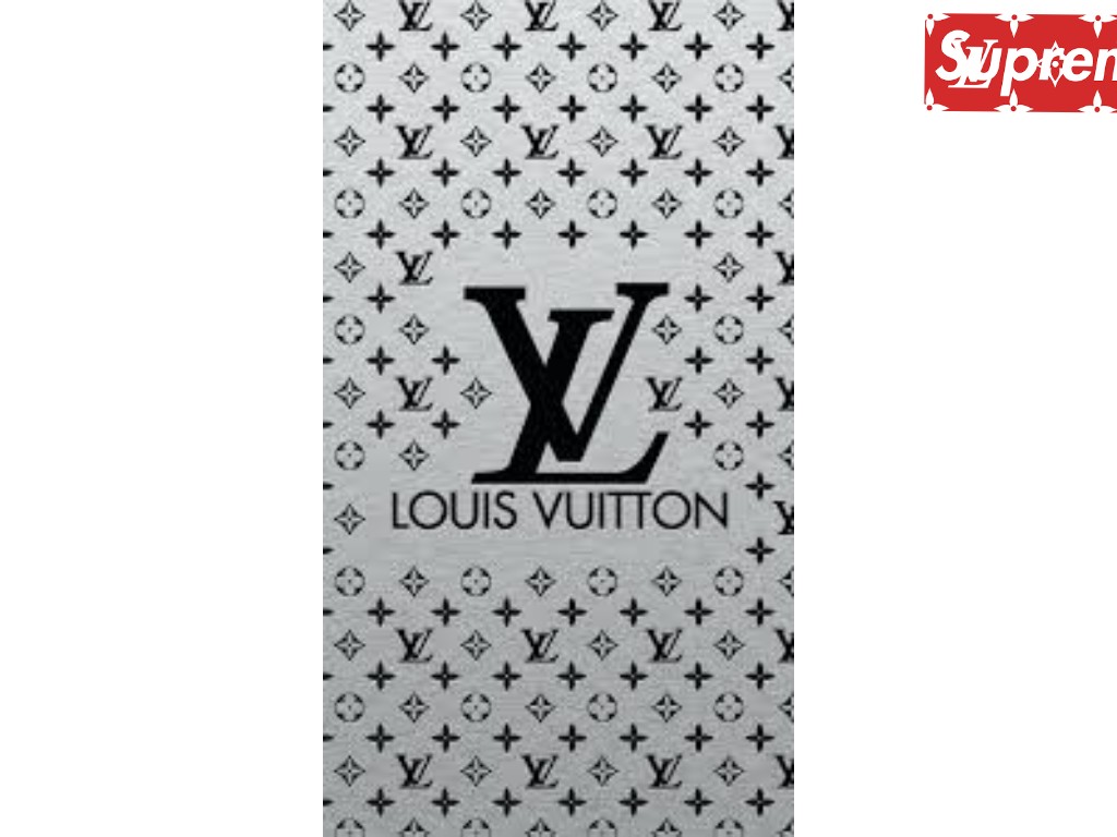 Supreme Louis Vuitton Logo Drawing