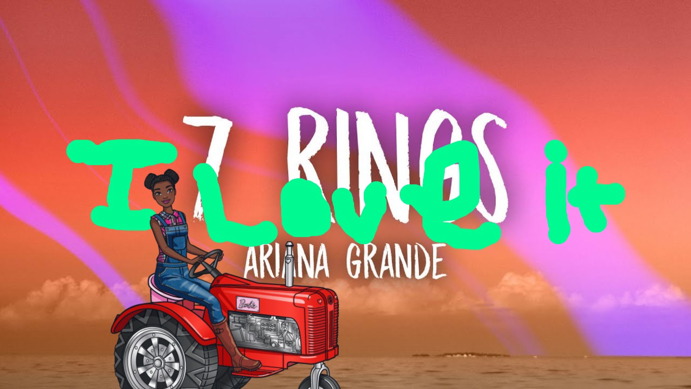7 Rings Clean Ariana Grande Tynker