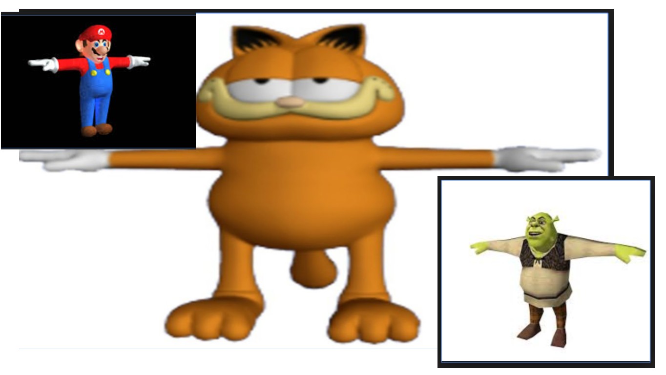 T-Pose Garfield