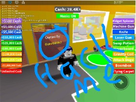I Play Roblox With My Fidget Spinner