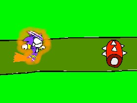 Dark Sonic fidget spinner run drawing. 