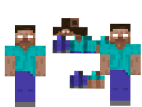 minecraft herobrine skin Project by Destroyer