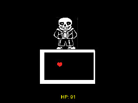 Sans fight Hard mode Project by Comet Ladder