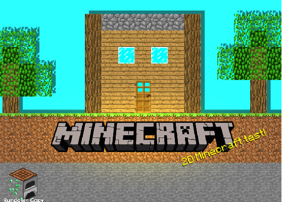 Minecraft em 2D