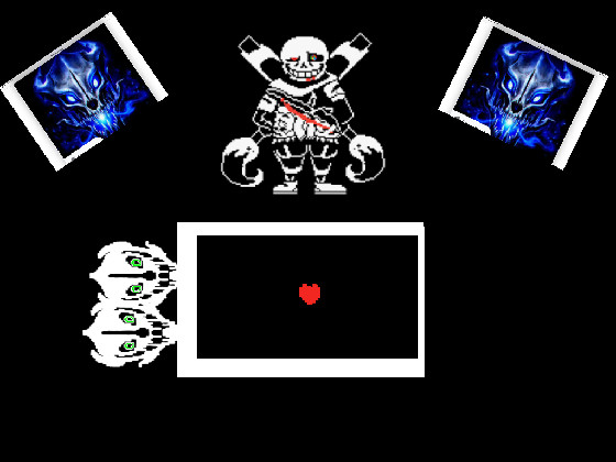 ink sans fight hard mode Project by Sassy Flare