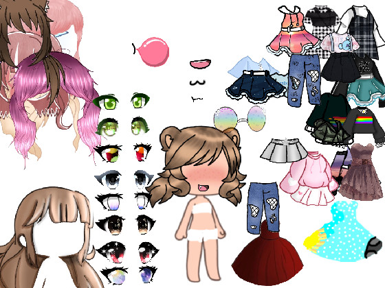 Gacha life dress up! 1