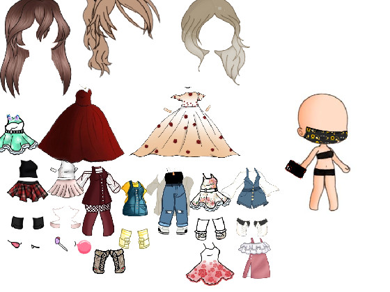 Gacha life dress up! 1