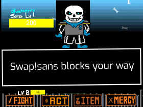 swap sans battle (download! it in unitale!?) Project by Gentle