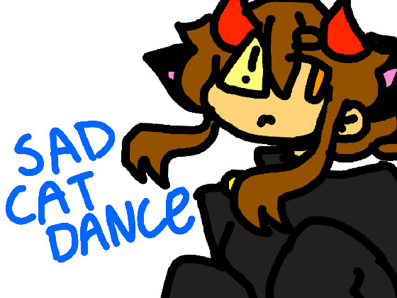 Sad Cat Dance Meme 