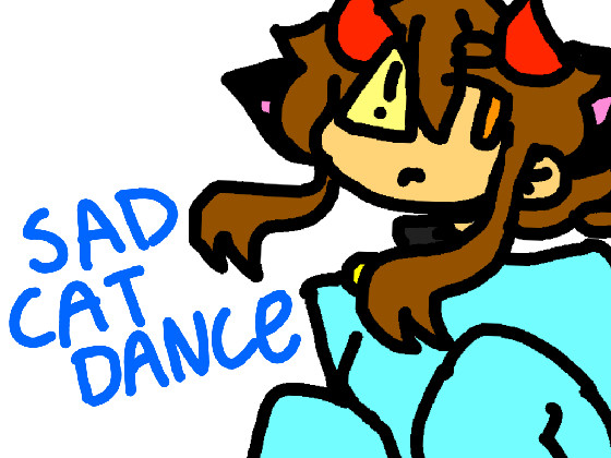 Sad Cat Dance // animation meme 